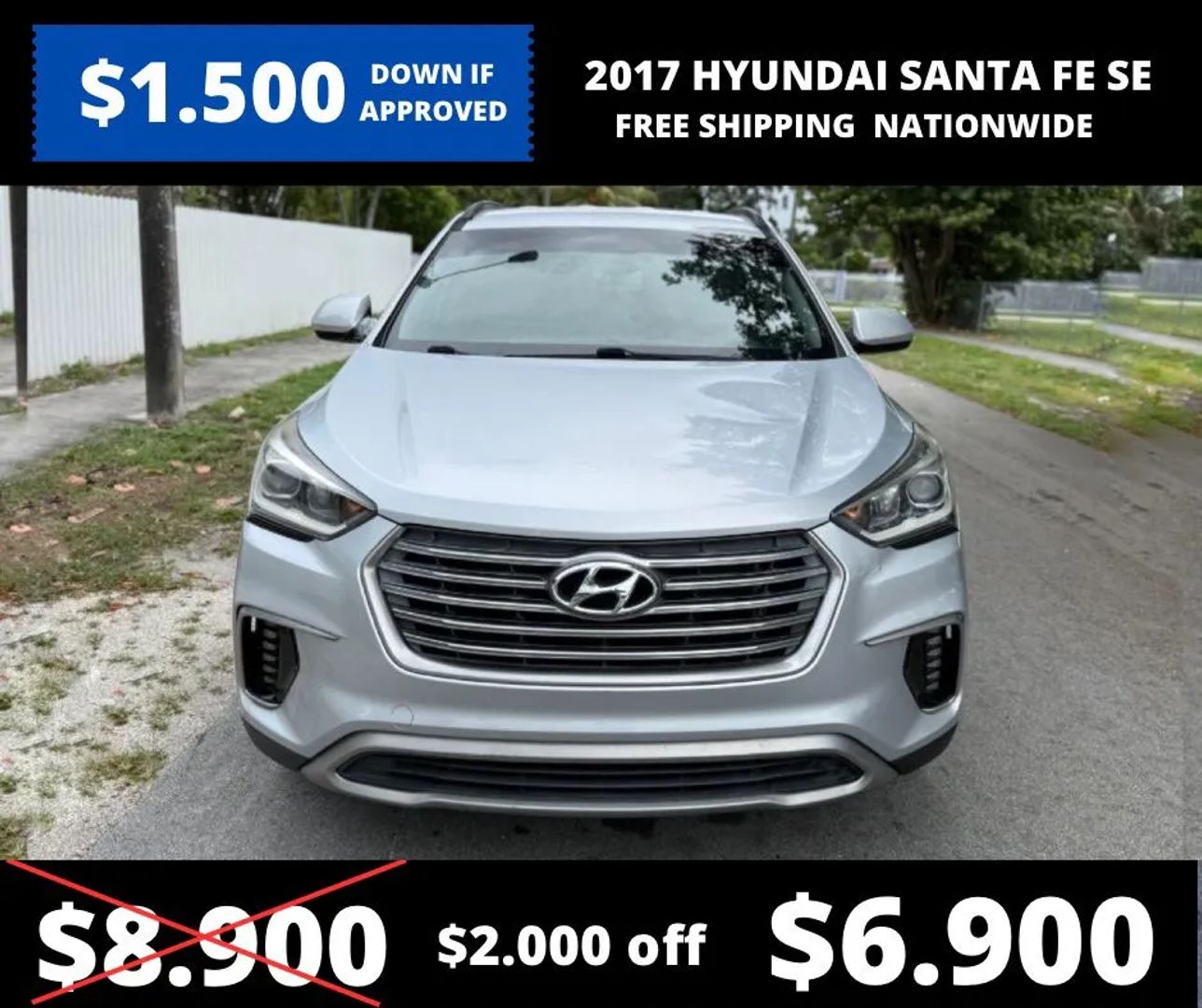 hyundai santa fe 2017 KM8SM4HF4HU226135 image hyundai santa fe 2017 KM8SM4HF4HU226135 image